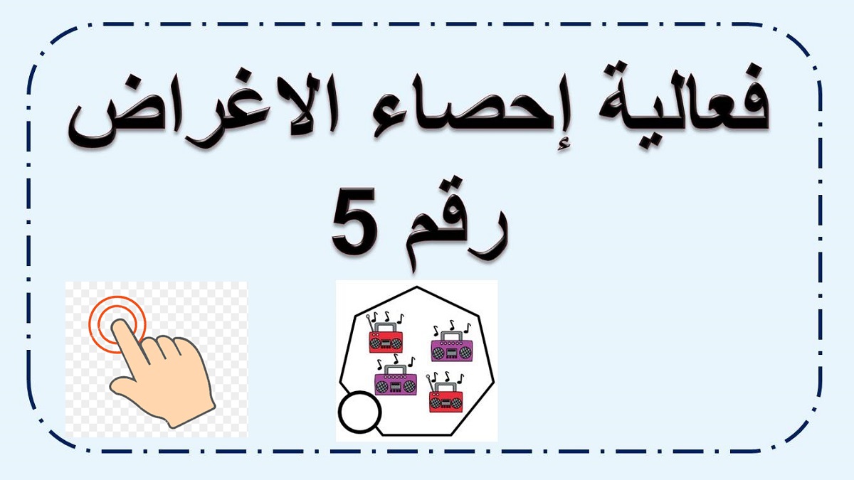 فعالية عد اغراض في مجموعة