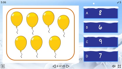 counting objects to 20